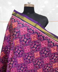 Purple Panchanda Patola Dupatta