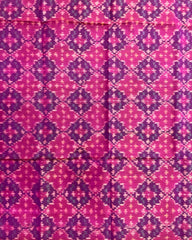 Pink Buttonful Design Patola Dupatta