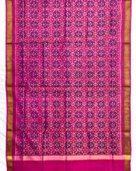 Pink Buttonful Design Patola Dupatta