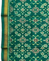 Peacock Shaded Green Navratan Patola Dupatta