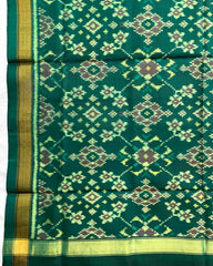 Peacock Shaded Green Navratan Patola Dupatta