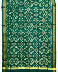 Peacock Shaded Green Navratan Patola Dupatta