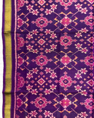 Purple Navratan Patola Dupatta