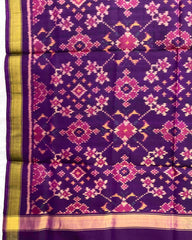 Purple Navratan Patola Dupatta