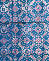 Sky Blue Manekchowk Patola Dupatta