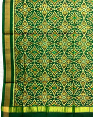 Green Solsitara Design Patola Dupatta