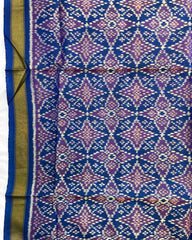 Sky Blue Solsitara Design Patola Dupatta