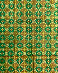 Green Buttonful Design Patola Dupatta