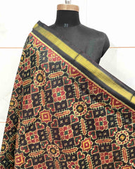 Coffee Brown Manekchowk Patola Dupatta