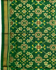 Green Navratan Patola Dupatta