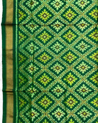 Green Panchanda Patola Dupatta