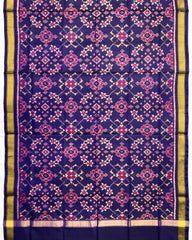 Purplish Blue Navratan Patola Dupatta