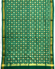 Rama Green Buttonful Design Patola Dupatta