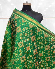 Green Navratan Patola Dupatta