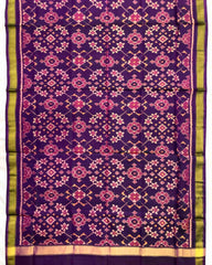 Purple Navratan Patola Dupatta