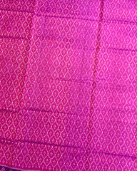 Purple & Pink Booty Design Patola Saree