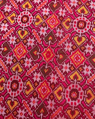 Red & Pink Manekchowk Patola Saree