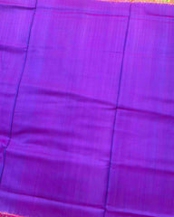 Pink & Purple Plain Patola Saree