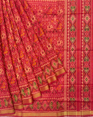 Red Narikunj Patola Saree