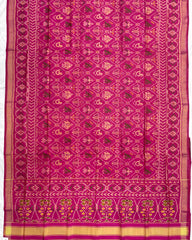 Pink Narikunj Patola Saree