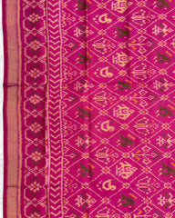 Pink Narikunj Patola Saree