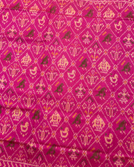 Pink Narikunj Patola Saree