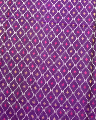 Purple Booty Design Patola Saree