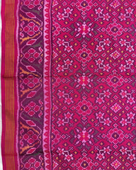 Pink Navratan Patola Saree