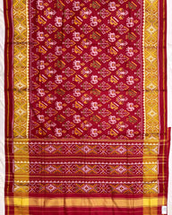 Red Narikunj Patola Saree