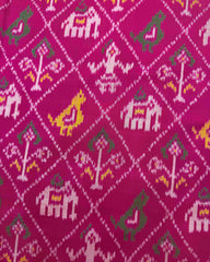 Pink Narikunj Patola Saree