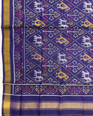 Blue Narikunj Patola Dupatta