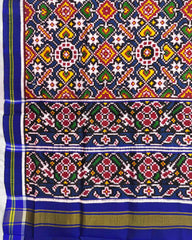 Blue Manekchowk Patola Dupatta