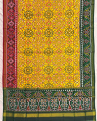 Yellow Ganga Jamuna Navratan Patola Dupatta