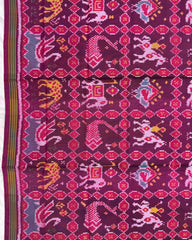 Pink & Purple Narikunj Patola Dupatta