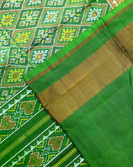 Green Panchanda Patola Saree