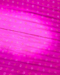 Pink Shaded Gaji Silk Bandhani Saree