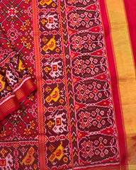 Red Navratan Patola Saree