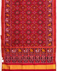 Red Navratan Patola Saree