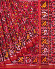 Red Navratan Patola Saree