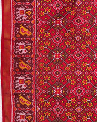 Red Navratan Patola Saree