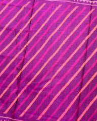 Purple Lining Patola Saree