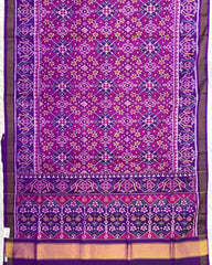 Purple Navratan Patola Saree