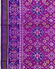 Purple Navratan Patola Saree