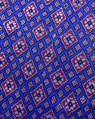 Pink & Blue Small Panchanda Patola Saree