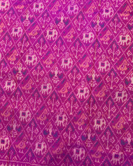 Purplish Small Narikunj Patola Saree