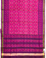 Purple & Pink Panchanda Patola Saree