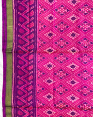 Purple & Pink Panchanda Patola Saree