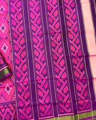 Purple & Pink Panchanda Patola Saree