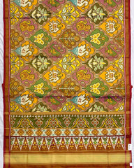 Multicolour Narikunj Tissue Patola Saree