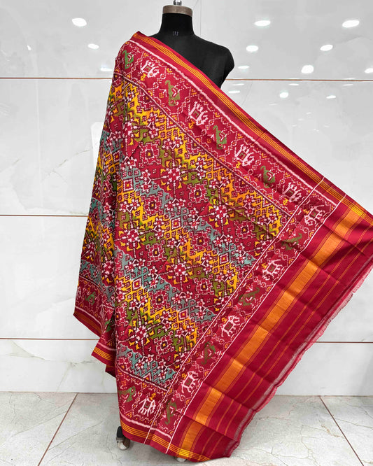 Multicolour Navratan Patola Dupatta